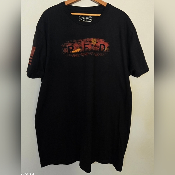 Grunt Style Mens Black Graphic T-Shirt Sz 3XL - Picture 1 of 3